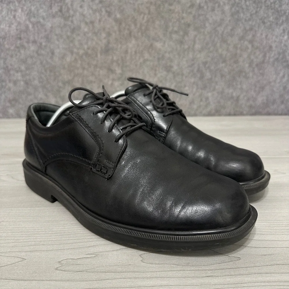 SAS Ambassador Oxford Shoes Mens 11 M Black Leather Lace Up Comfort Casual USA‎